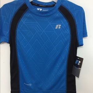Russell Dri- Power Boys Athletics Short Sleeve Top